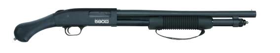 Mossberg 590s Shockwave Shotgun 12ga 18.5" Barrel Matte Blue Strapped Forend