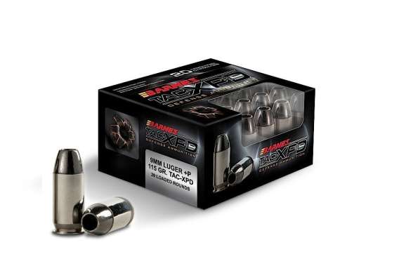 BARNES TAC-XPD 9MM 115GR HP 20/200