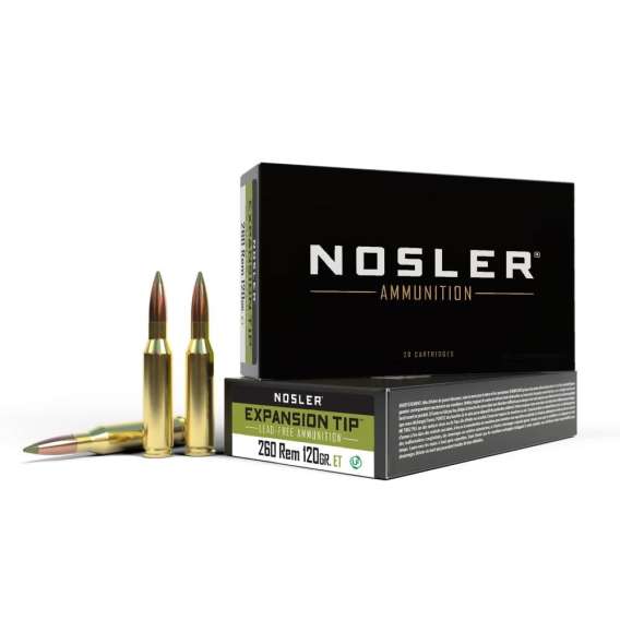 NOSLER E-TIP 260REM 120GR SP 20/200