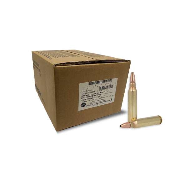 Remington UMC Bulk Rifle Ammunition .223 Rem 55gr MC 3240 fps 1000/ct (Bulk)