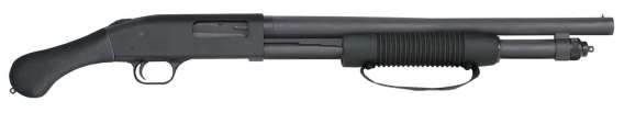 Mossberg 590 Shockwave Shotgun 12ga 3" Chamber 7rd Magazine 18.5" Barrel Black