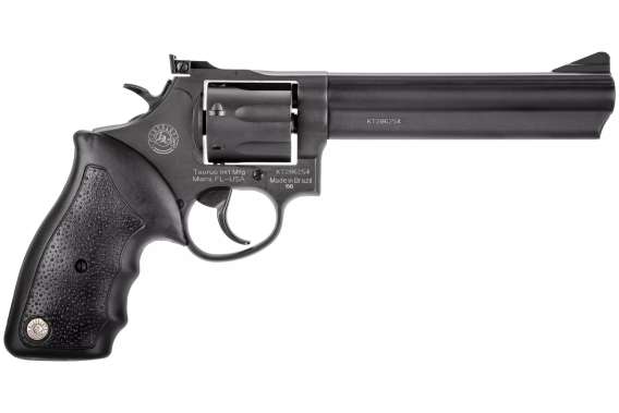 Taurus 66 Revolver - Black | 357 Mag / 38 Spl +P | 6" Barrel | 7rd | Rubber Grip