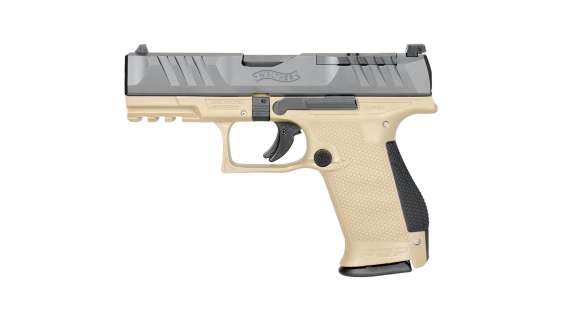 WALTHER ARMS PDP 9MM COMPACT 4" BLK/TAN OR