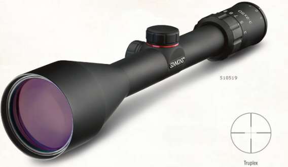 SIMMONS OPTICS 8 POINT 3-9X50 TRUPLEX BLK