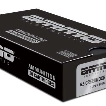 Ammo Inc Signature Hunt 6.5 Creedmoor Rifle Ammo - 129 Grain | Super Shock Tip | 20rd Box