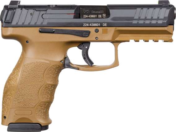 H&K VP9 OR 9MM 17R FDE FS