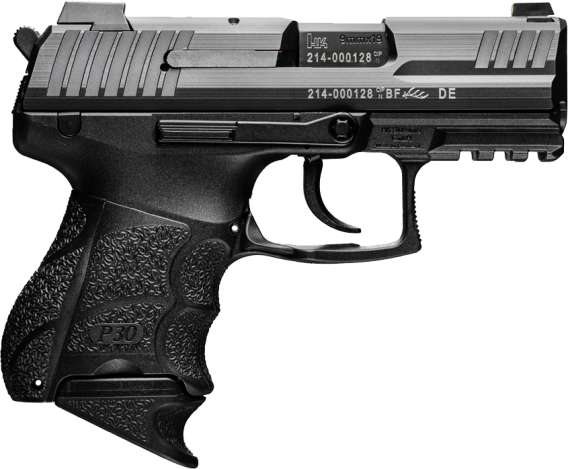 H&K P30SK V3S 9MM 12/15RD B NS