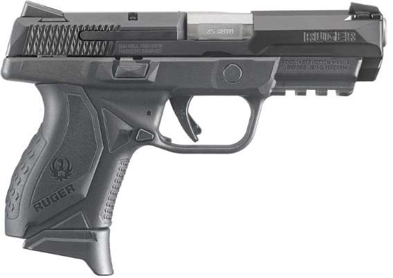 RUGER AMER CPCT 45ACP BLK 3.8" 10+1#