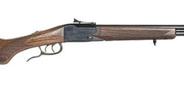 DOUBLE BADGER COMBO 22LR/20GA FOLDING STK BLUED 19 BBL FIBER OPTIC SIGHTS