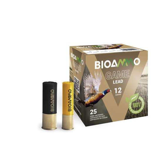 BioAmmo Game Lead Shotshells 20 ga 2-3/4" 1 oz 1220 fps #7.5 25/ct