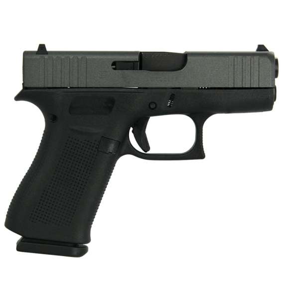 Glock 43X "Two-Tone Sliver/Grey" Handgun 9mm Luger 10rd Magazines(2) 3.41" Barrel USA Made