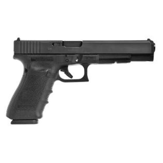 Glock 40 Gen 4 MOS Long Slide Handgun 10mm Auto 10/rd Magazines (3) 6.02" Barrel Black Adjustable Sights 4.5lb Trigger USA