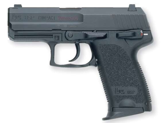 HECKLER AND KOCH (HK USA) USP9 CMPCT V1 9MM 13+1 SFTY NS