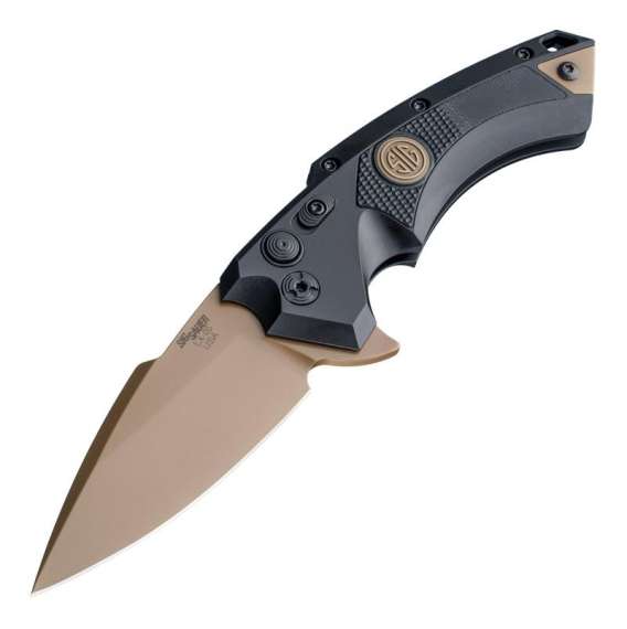 Hogue Sig X5 Emperor Scorpion Knife 3 1/2" Blade FDE and Black