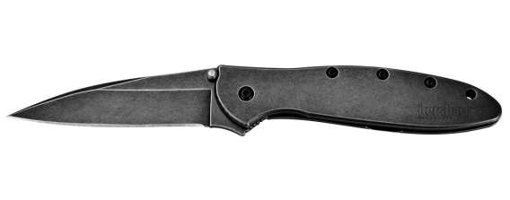 Kershaw Leek Folding Knife 3" Drop Point Blade Black