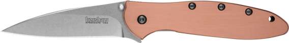 Kershaw Leek Folding Knife 3" Blade Copper