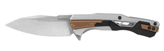 Kershaw Endgame Frame Lock Knife Bronze PVD/GFN (3.25" Stonewash)