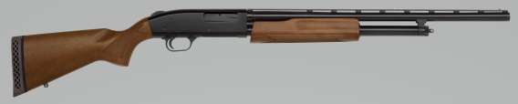 MOSSBERG 500 20GA 22" BBL BANTAM BLUE