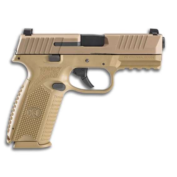 FN 509 Handgun 9mm Luger 10rd Magazines (2) 4" Barrel FDE NMS