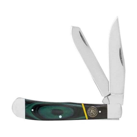 Remington Hunter Trapper Folder Knife 4 1/8" Blade Green