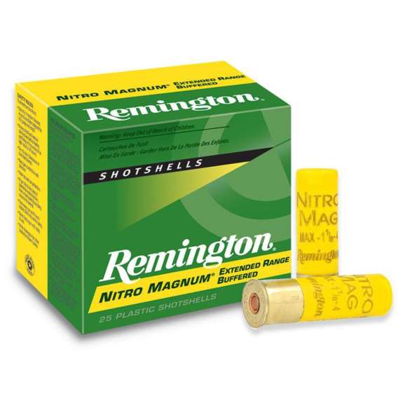 Remingto Nitro Magnum Shotshells 20 ga 2-3/4 in 1-1/8 oz #4 1175 fps 25/ct