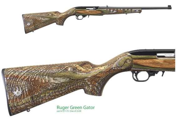 RUGER 10/22 22LR GATOR LAM STOCK