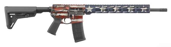 RUGER AR-556 MPR 5.56 FLAG 18" 30RD