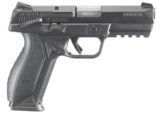 RUGER AMERICAN 9MM BLK 4" 10+1 SFTY