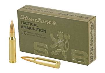 S&B 308WIN 147GR FMJ 20/500