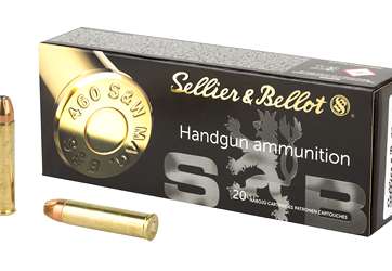 S&B 460SW 255GR JHP 20/240