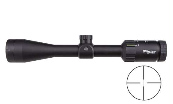 SIG SAUER WHISKEY3 4-12X40 1" QUADPLX  #