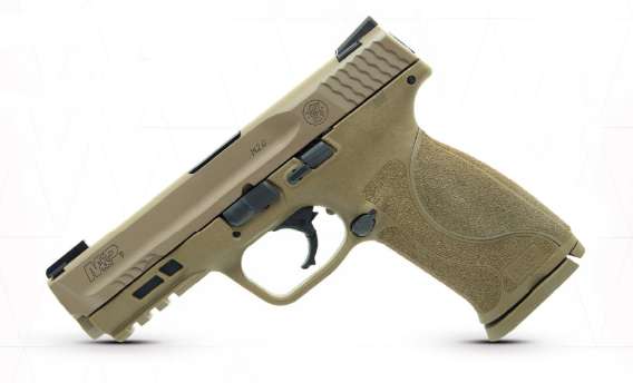 SMITH AND WESSON M&P9 M2.0 9MM FDE 17+1 4.25 NS