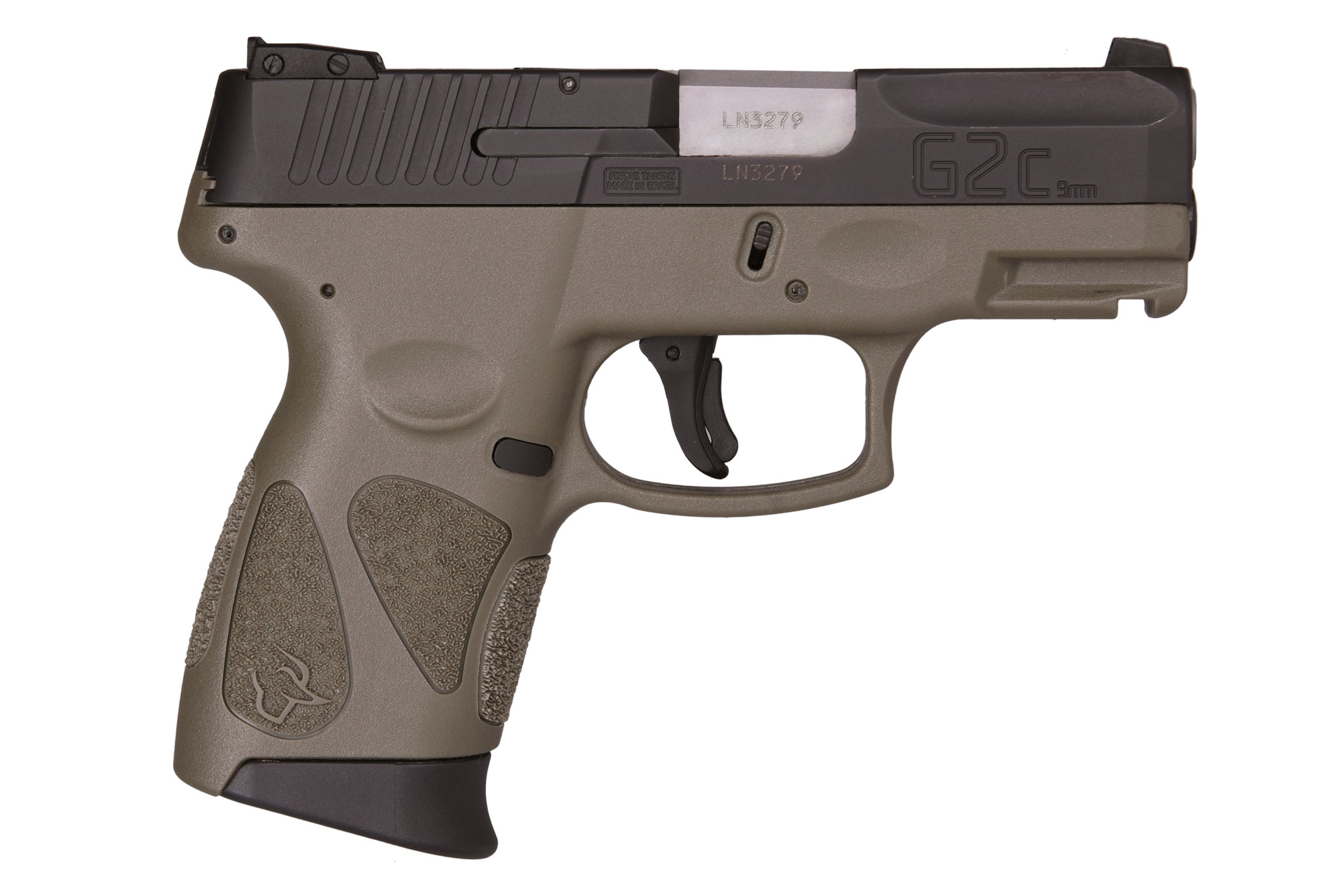 TAURUS G2C 9MM BLK/ODG 3.2" 12+1