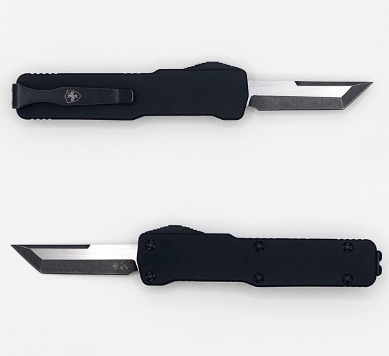 Templar Knife Premium Micro Cali Legal 1.85" Tanto Blade 3.50" Black Handle