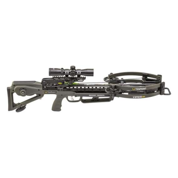 Tenpoint Viper 430 Crossbow 430 FPS ACUslide Rangemaster 100 Scope