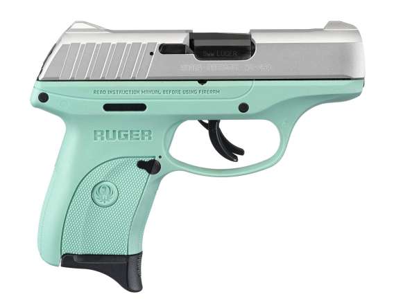 Ruger EC9s 9mm Luger 7rd Magazine 3.12" Barrel Turquoise Grip