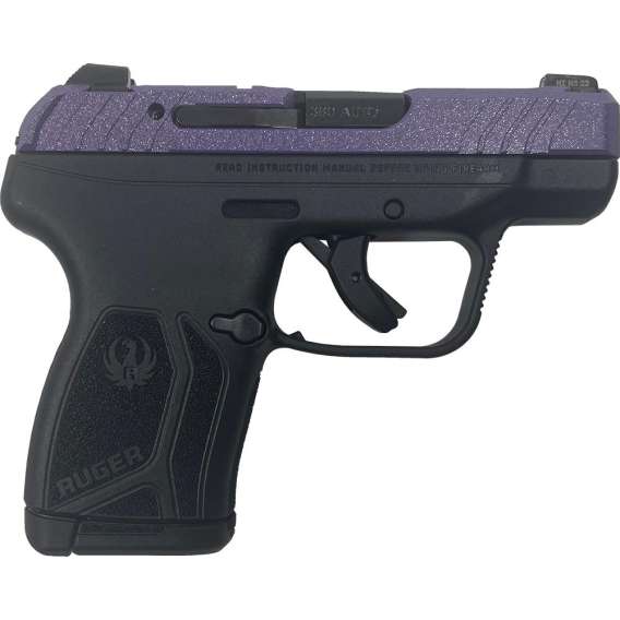 Ruger LCP 380 Max CSSI Exclusive "Blue/Purple Sparkle" Handgun .380 Auto 10rd Magazine 2.75" Barrel
