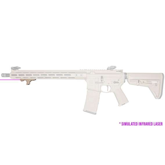 Viridian HS1 FDE AR Handstop with Infrared Laser M-Lok Mounting