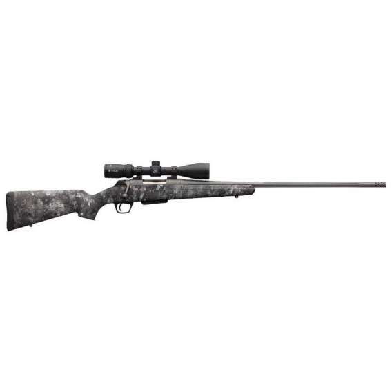 Winchester XPR Extreme Hunter TrueTimber Midnight 6.8 Western Rifle 3rd Magazine 24" Barrel Black Grey