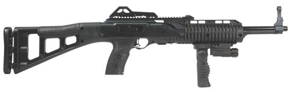 Hi-Point 9TS Carbine 9mm Luger 10rd Magazine 16.5" Barrel Black Stock w/Foregrip and Light