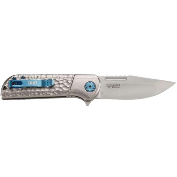 CRKT Lanny Folding Knife Assisted Opening 3 1/5" Blade Silver