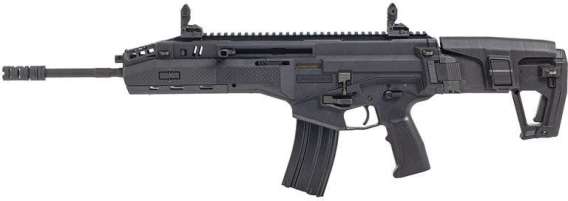 IWI CARMEL Tactical Rifle - Black | 5.56NATO | 30rd PMAG| 16" Chrome Lined Barrel | 3 Position Gas Block | Folding Polymer Stock