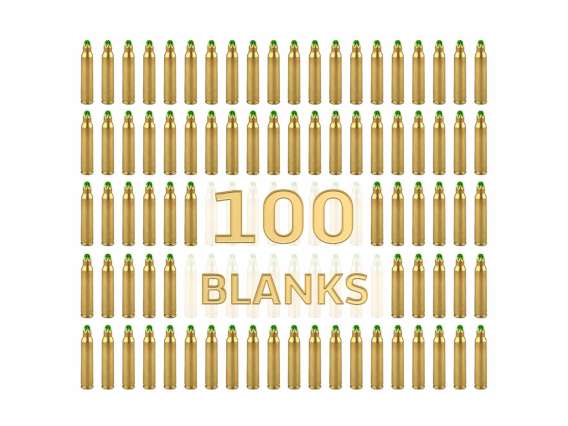 F5 MFG M200 Mil Spec 5.56 Blanks - 100 Cartridges | Bulk Packaging