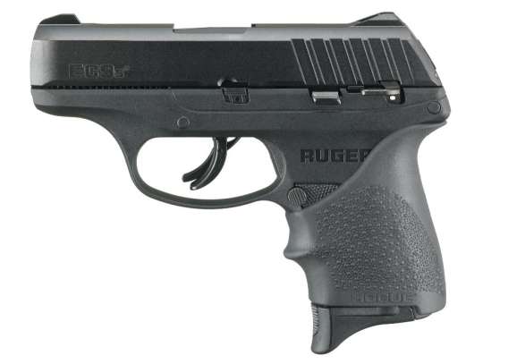 RUGER EC9S 9MM BLK 7+1 FS HOGUE GRIP