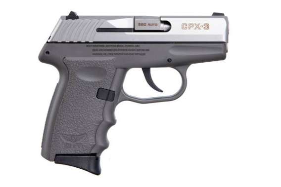 SCCY INDUSTRIES CPX-3 380ACP SS/GRAY 10+1