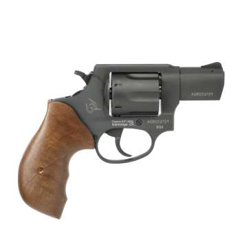 TAURUS 856 38SP MATTE BLK 2" WALNUT