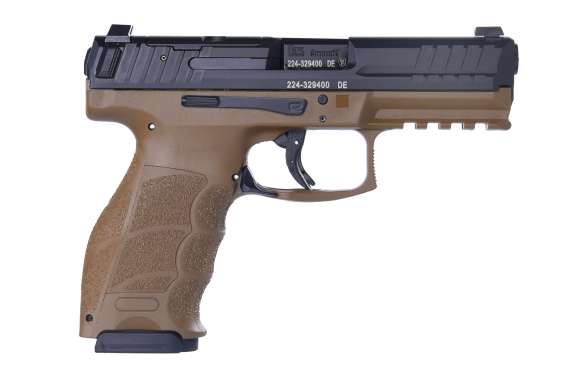 HECKLER AND KOCH (HK USA) VP9 9MM FDE 4.1" 10+1 NS OR  #