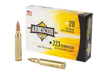 ARMSCOR 223REM 55GR FMJ 20/1000