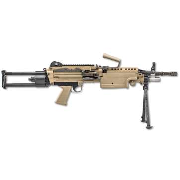 FN M249S PARA Rifle 5.56x45mm 30rd Magazine 16.1" Barrel FDE
