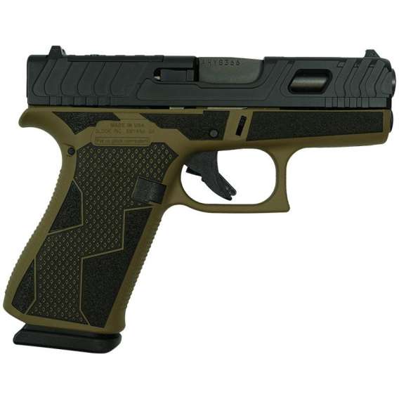 Glock 43x MOS Custom "Kavorka FDE" Subcompact Handgun 9mm Luger 10rd Magazines (2) 3.41" Barrel USA